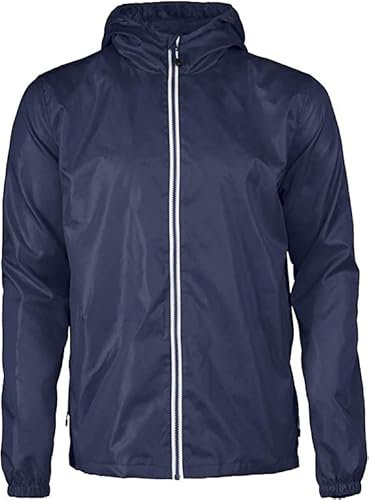 Giubbino Taglie Forti Uomo Estivo spolverino Oversize Fino 6XL No Maxfort (2XL, Blu)