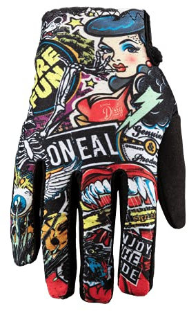 O'NEAL | Fahrrad- & Motocross-Handschuhe | Kinder | MX MTB DH FR Downhill Freeride | Langlebige, Flexible Materialien, belüftete Handoberseite | Matrix Youth Glove Crank | Schwarz | Größe XS