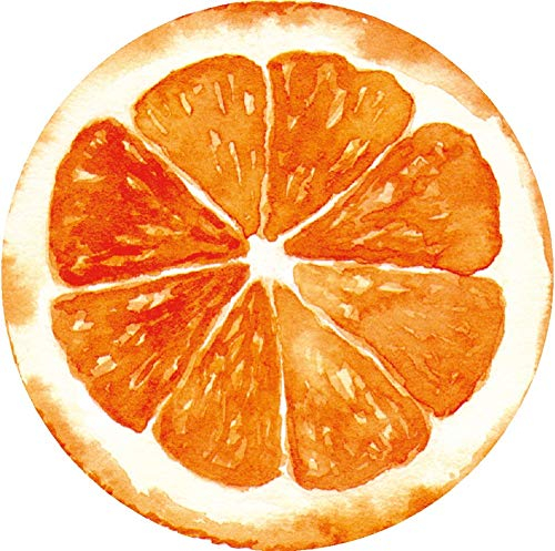 Mank GmbH Deckchen aus Tissue 90 x 90 mm Untersetzer für Tassen Gläser Vasen 250 Stück Orange
