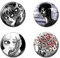 Ata Boy Junji Ito Sammlerknöpfe, 3,8 cm, 4 Stück
