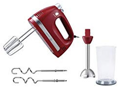 FAGOR SET BATTEUR AVEC pied blender ROUGE FG1819
