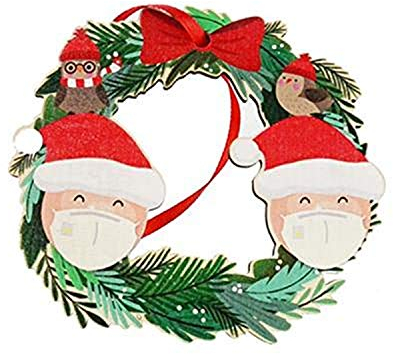 Youning Weihnachtsschmuck, 2020 Feiertags Dekorationen Segen Harz Schneemann Weihnachtsbaum Hängen Anhänger, DIY Name Dekoration Schneemann Anhänger Kreative Weihnachtskunst und Bastelbedarf (2)