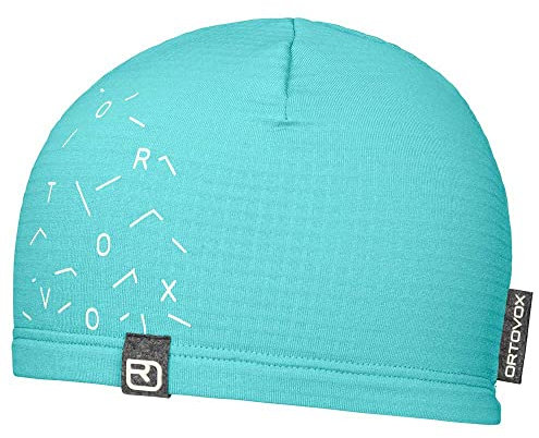 ORTOVOX 68031-61301 Fleece Light Grid Beanie Hat Unisex Adult Ice Waterfall Größe Uni
