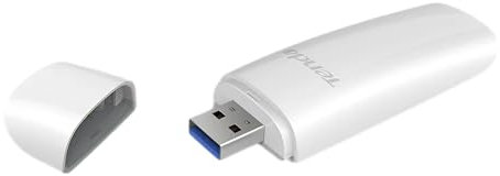 Tenda USB WiFi Adapter, AX1800 USB WiFi 6 Adapter, Dual Band MU-MIMO 1800Mbps for PC/Desktop/Laptop – Supports Windows 11 & 10 ONLY (U18)