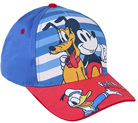 CERDÁ LIFE'S LITTLE MOMENTS Unisex Baby Cap Für Mickey, Micky, Donald Und Pluto Kindermütze, Rot, 2-4 Jahre EU