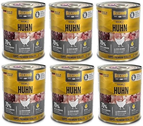 Belcando Baseline Huhn 6 x 800 g getreidefreies Hundefutter