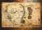 Displate Offiziell Middle Earth MetallPoster Magnetische Befestigung Inklusive Lizenziert Bilder Hochwertiges Poster Middle-Earth Maps - Hobbit Middle-Earth Map 45 cm x 32 cm