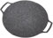 Cyrank Griglia Per Barbecue Coreana Griglia Antiaderente Piastra Per Barbecue Rotonda,Piastra Coreana Padella Per Griglia Antiaderente Padella Per Griglia Antiaderente Per Barbecue (Gas da 33 cm)