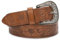 INOGIH Verstellbarer Vintage-Western-Cowboy-Gürtel für Damen und Herren, Cowboy-Stil, gravierte Schnalle, Gürtel für Jeans, Hosen, Kleider, Coffee-style 2, One_Size