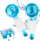 2 Stück Facial Ice Roller, Gesichtsroller Massage, Facial Ice Globes, Ice Face Roller für Eis-Gesichtsbehandlung, Reduziert Schwellungen, Strafft die Haut, Verbessert die Durchblutung (Blau)