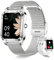 Betatree Smartwatch Damen, 1,6'' Smart Watch mit Bluetooth Anrufe, Fitness Tracker mit 19 Sportmodi, Herzfrequenz, Schlafmonitor, Schrittzähler, Wasserdicht Sportuhr für iOS Android Silber
