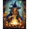 Woplagyreat Diamond Painting Erwachsene Diamant Bilder Dimondpaintin Blumen 5d Landschaft Diamanten Crystal Art Rahmen 70x40 Groß Deko Wohnzimmer Wanddeko Schlafzimmer Pflanzen Aesthetic Hexenmeister