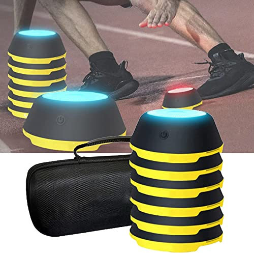 Generic Improve Reaction Time with Reaction Training and Flash Reflex LED Light - Ideal for Basketball, Soccer, Boxing - Enhance Fitness, Speed, and Agility