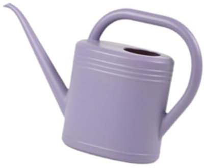 Dualoai 2 Liter Gießkanne, Gartengerät, Einfach zu Verwendender Gießtopf für Zimmerpflanzen Im Freien, Zimmerpflanzen, violett