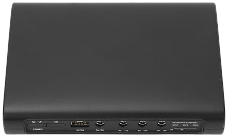 Unterbrechungsfreie Stromversorgung, Mini-USV, 25600 MAh, 94,72 Wh, USV-Batterie, 5 V, 9 V, 12 V, 5 Ausgänge, Zuverlässige Notstromversorgung für Router, Modem,
