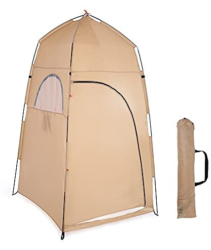 LXWKAI Portable Outdoor Shower Bath Changing Fitting Room Tent Shelter Camping Beach Privacy Toilet,Outdoor Fitting Room