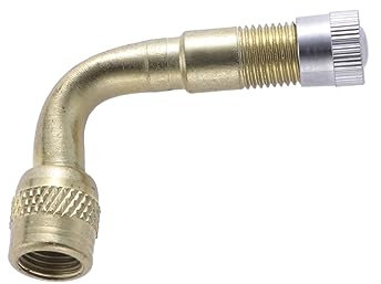 SOLUSTRE Universelle 90°-ventiladapter Für Auto LKW Roller Robuste Messingkonstruktion Für Einfache Installation