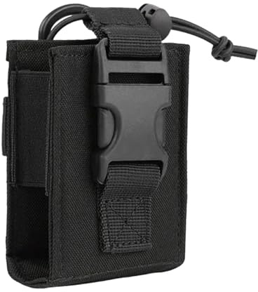 Funkgerät-Holster-Halterung – Walkie-Talkie-Halterung, Holster-Walkie-Talkie-Tasche, Funkgerät-Halterung, Kompakter Walkie-Talkie-Träger, Zwei-Wege-Funkgerät-Halterung, Tragbare Funkgerätetasche