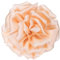 PATIKIL Broche en Satin de Soie en Forme de Fleur 4, Grande Épingle de Revers de Pivoine Florale pour Femmes pour Mariage, Fête d'Anniversaire, Chapeau, Sac, Orange