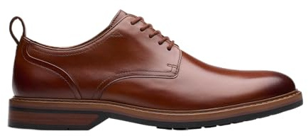 Clarks Aldwin Lace - Zapatos para Hombre, Piel bronceada, Talla 40, marrón (Tan Leather), 44 EU