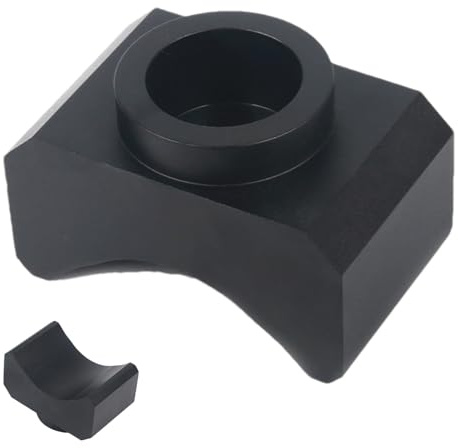 Bottle Jack Adapter – Lifting Support Saddle, Durablle Tool Mount | High-Strength Steel Insert Cap, Reinforced Axle Pad, Universals Jacking Gear for Truck SUV Offff-Road Tire Maintenance Tasks