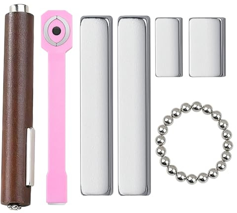 Cat Eye Magnet Set 26-teilig mit starkem Magnet stift, 3-in-1 Nail Art Tool für DIY-Nageldesign , Cat Eye Magnet für perfekte Nagelkunst