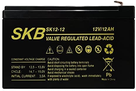 SKB Batteria al Piombo Ricaricabile Gruppi ups 12V 12Ah Alta RESA