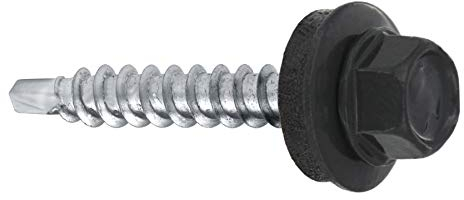 Bohrschrauben 4,8 х 80 mm 100 Stück RAL: 7016 - Anthrazit Trapezblechschrauben