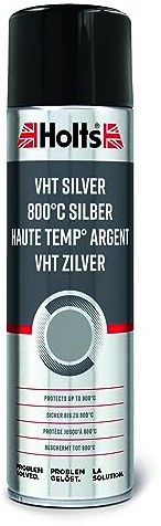 Holts 800°C Silber Farbe 500ml Sprühlack – Hochtemperaturfarbe für langlebigen Schutz!