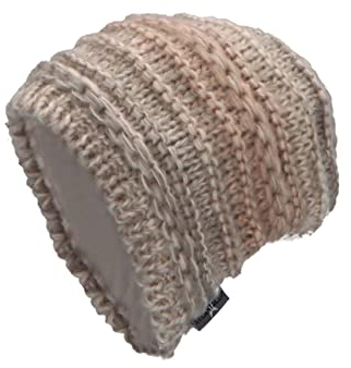 Sterntaler Baby Jungen Strickmütze Baby Strickmütze Mustermix Mütze - Baby Strickmütze, Mütze Baby - gefüttert mit Baumwollfleece - beige, 51