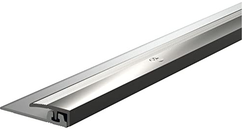KÜGELE Mini Flex Abschlussprofil Edelstahloptik 3,9-7,6 mm, 1000 mm