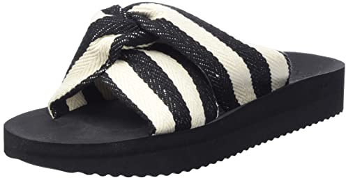 flip*flop Unisex wedgytwist, Black, 36 EU