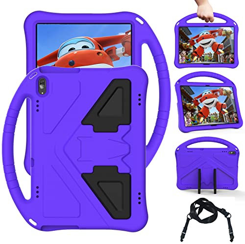 Funda para tablet Lenovo Smart Tab M10 HD P10 M10 10.1 pulgadas TBX505FX505L X705F X705L X605F, mango duradero amigable con los niños con soporte ligero a prueba de golpes cubierta protectora