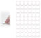 White Furniture Stickers, Self-Adhesive Screw Hole Covers for Wood Furniture, Cabinet, and Shelves, 20 PCS Screw Cover Stickers to Hide Ugly Holes