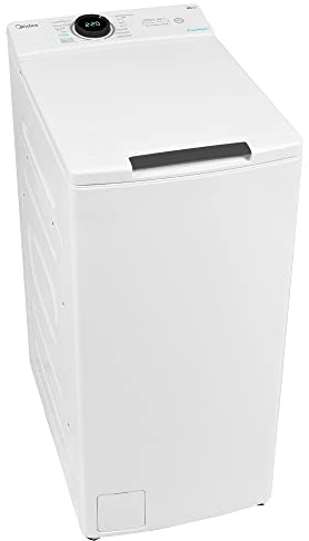 Midea MF100T80B-13A Toplader Waschmaschine 8kg / AquaStop/XL Türöffnung/Soft Opener/Inverter Motor / 1300 U/min