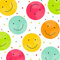 20 Servietten Fröhliche Smileys | Emojis | Kinder | Kindergeburtstag | Junge | Mädchen | Tischdeko | Decoupage | Serviettentechnik 33x33cm