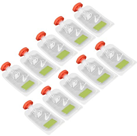 Babynahrungs-Aufbewahrungsbeutel quetschbeutel zum selbstbefüllen Babynahrungsbeutel, Manuelle Baby-Frucht-Quetschbeutel, Fruchtpüree-Füller, Contenitori Porta cibo