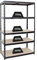 Schwerlastregal Giant Tiger HxBxT 200x120x60 cm Fachlast 265kg, 5-Ebenen, Gesamtlast 1325 kg, Schwarz, Kellerregal, Steckregal, Garagenregal, Lagerregal