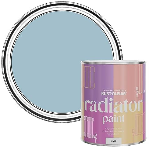 Rust-Oleum Blue Heat Resistant Radiator Paint in Matt Finish - Nan's Best China 750ML