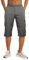 NANAMEEI Herren 3/4 Outdoorhose Sommer Wanderhose Stretch Leichte Kurz 3/4 Männer MTB Hose Herren Kurz DunkelGrau L