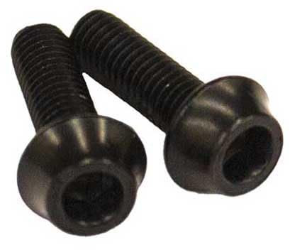 WILIER Lot de 2 vis pour porte-bidon - Noir