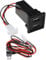 Fiotha Auto USB Steckdose, Dual Ladegerät Piggy Back Sicherung Kabelbaum Ersatz Kompatibel Mit VW T5, 2,1A Handy Netzteil Steckdose Für Auto