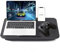 Laptop Ständer mit Kissen, Laptopkissen, Lapdesk für Couch & Bett, Couch Gaming Auflage für Maus, abnehmbar und waschbar, für Laptop & Notebook bis zu 17,3 Zoll, Istudyniture (Cool Schwarz)