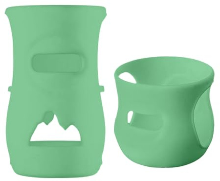 Couvre-biberons de Lait en Silicone - Protecteur de Couvercle de Bouteille | Couvercle en Verre de Qualité Alimentaire pour Emballage