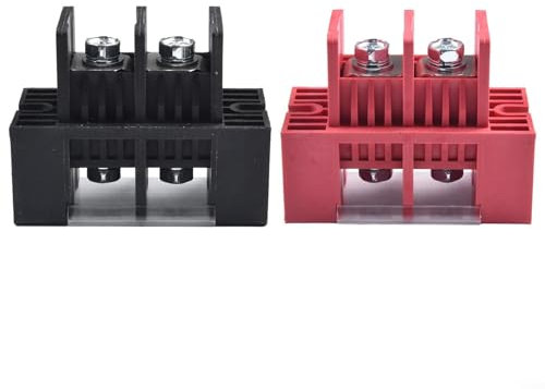 Hochspannungs-Klemmleiste, reines Kupfer, 2 x 100 A, Energiespeicheranschluss