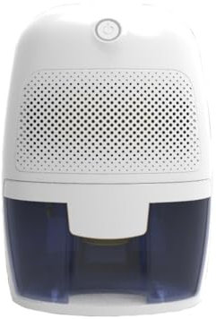 Deshumidificador mini 500 ml, compacto y eficiente, ideal para espacios reducidos, controla la humedad y previene el moho.