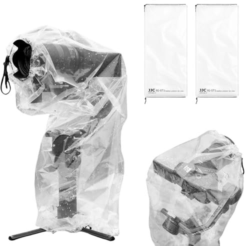 2 Pack Stabilizer Camera Rain Cover for DJI RS4 RS 4 Mini/4 Pro,Clear Waterproof Gimbal Stabilizer Raincoat for DJI RS 3 Mini/3 Pro RS3 RS2 Ronin SC/S/RSC 2 & Crane Weebill Series within 16.3×8.6×7.7
