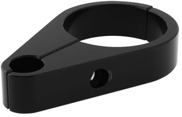 Briny River Morsetto per cavo frizione per telaio manubrio da 32 mm, compatibile con moto Har-ley, colore nero