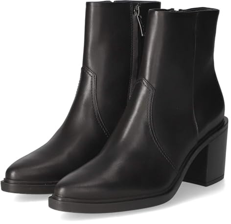 Paul Green 8244-00 Schlupfstiefel Glattleder Damen in schwarz