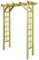 Festnight Gartenlaube Rosenbogen aus Imprägniertem Holz Pergola Gartenpergola Rankhilfe 150 x 50 x 200 cm